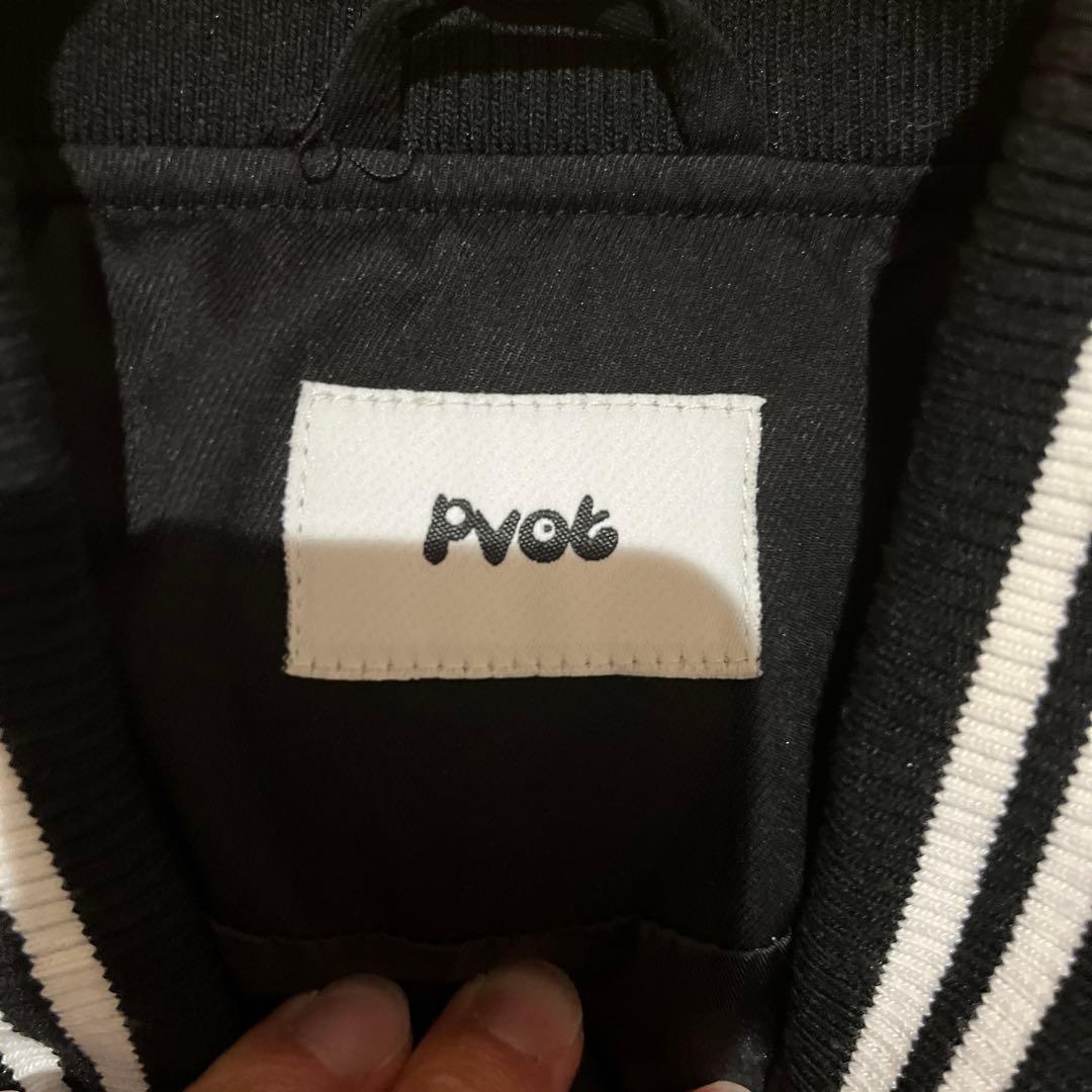 pvot黒 ダウンジャケット Lサイズ