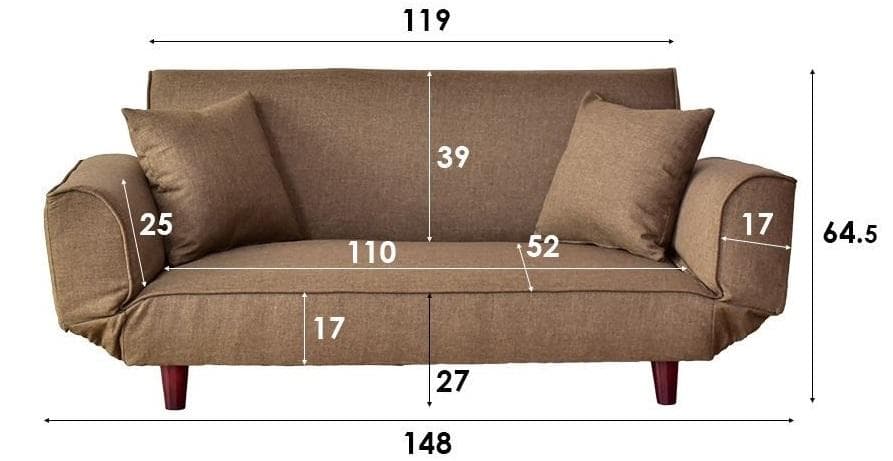 【新品】ソファベッド　リクライニング　オシャレ