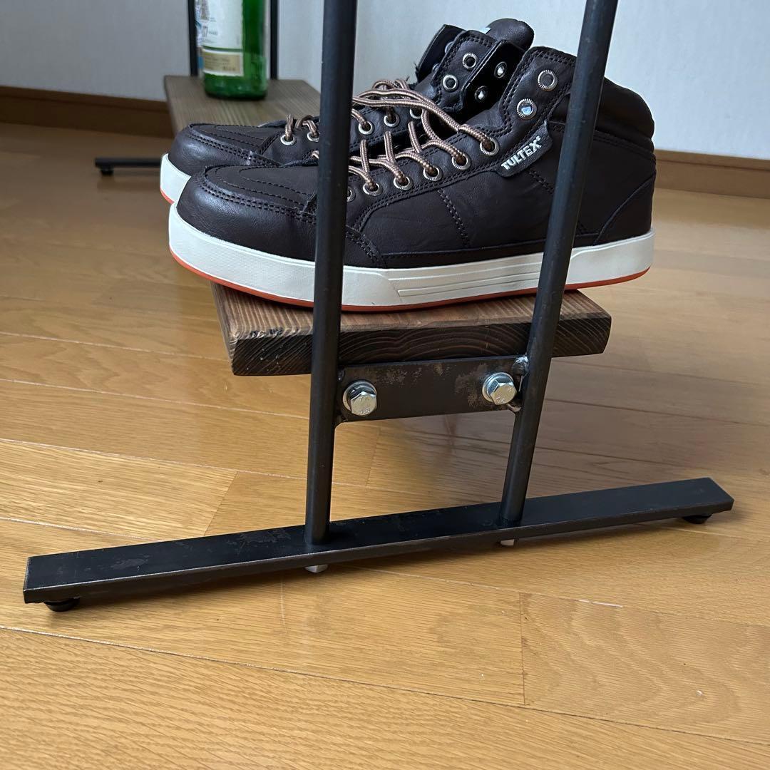 ☆ハンガーラック　アイアン家具　引っ越し　コンパクト　アンティーク　幅900