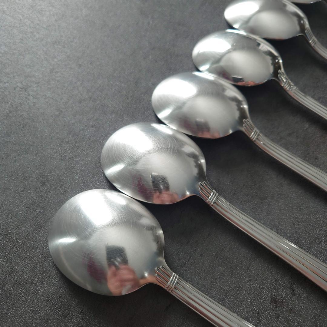 希少 クリストフル アリア コンソメスプーン 6点