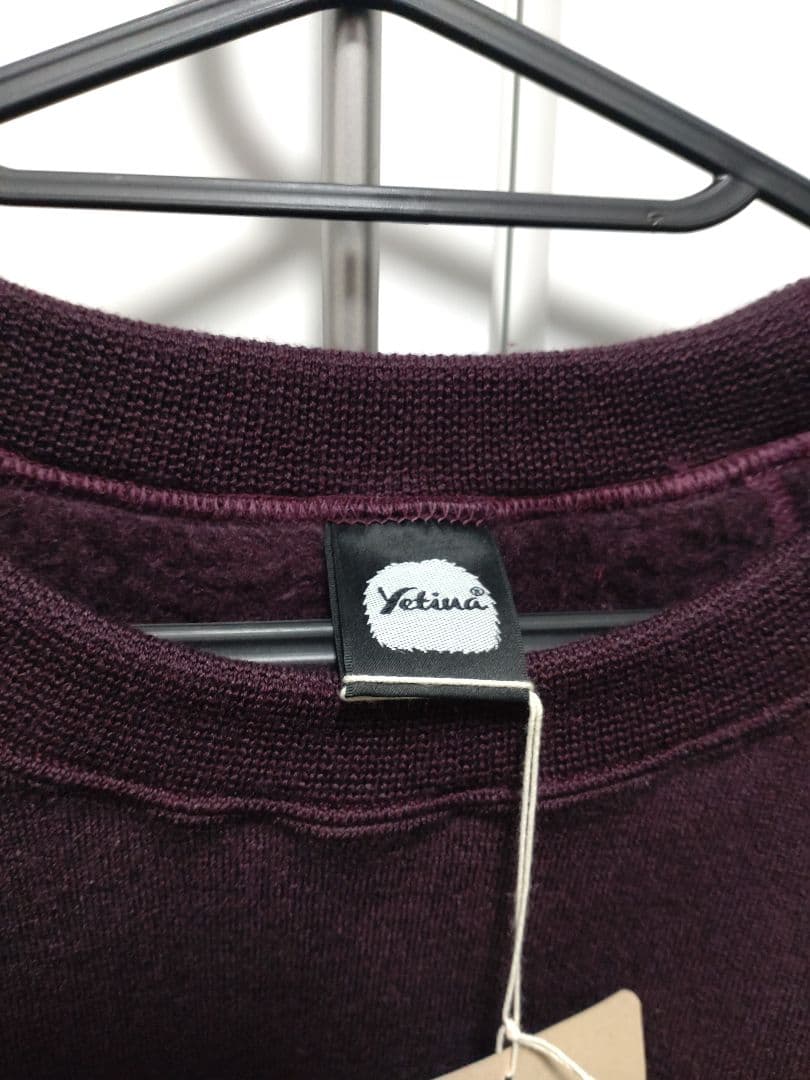 YETINA イエティナ バーガンディ リラックスフィット Lサイズ