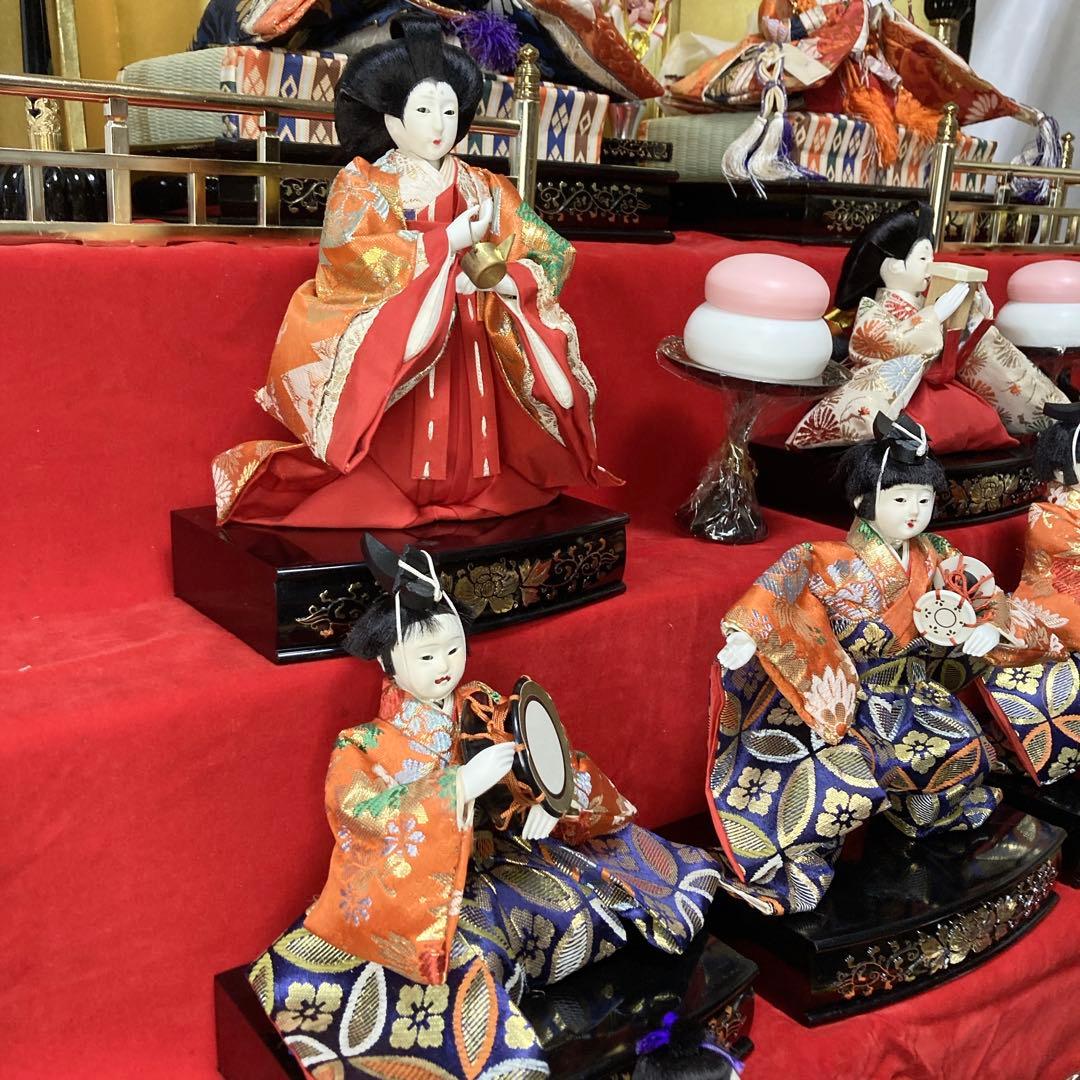 お雛様 ひな祭り 菊水作 ひな人形セット 7段