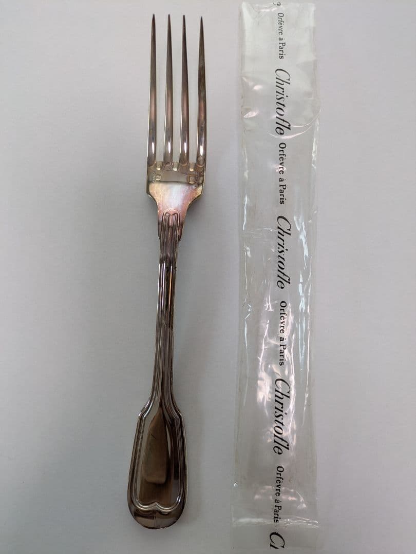 【未使用】クリストフル ＿ナイフ＆フォーク （各４本）