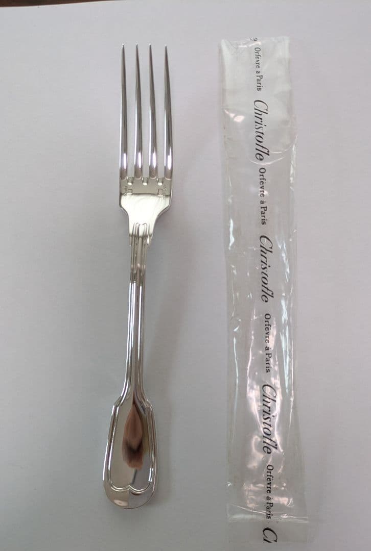【未使用】クリストフル ＿ナイフ＆フォーク （各４本）