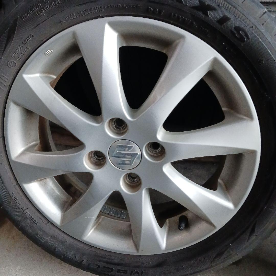 タンタン 2本のみ スズキ　ソリオ　ENKEI製 15インチ タイヤ