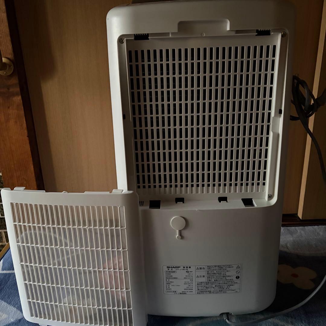 【美品】SHARP除湿機　 CV-J180W　2020年製