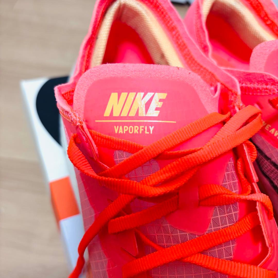 ナイキ　ランニングシューズ　ヴェイパーフライ オレンジ　28cm