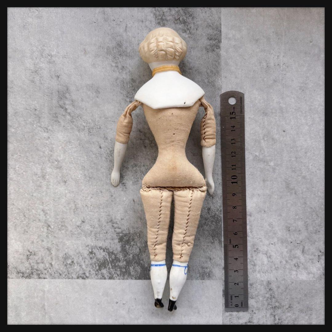 レアアンティーク パリアンドール　ビスクドール　チャイナヘッドドール