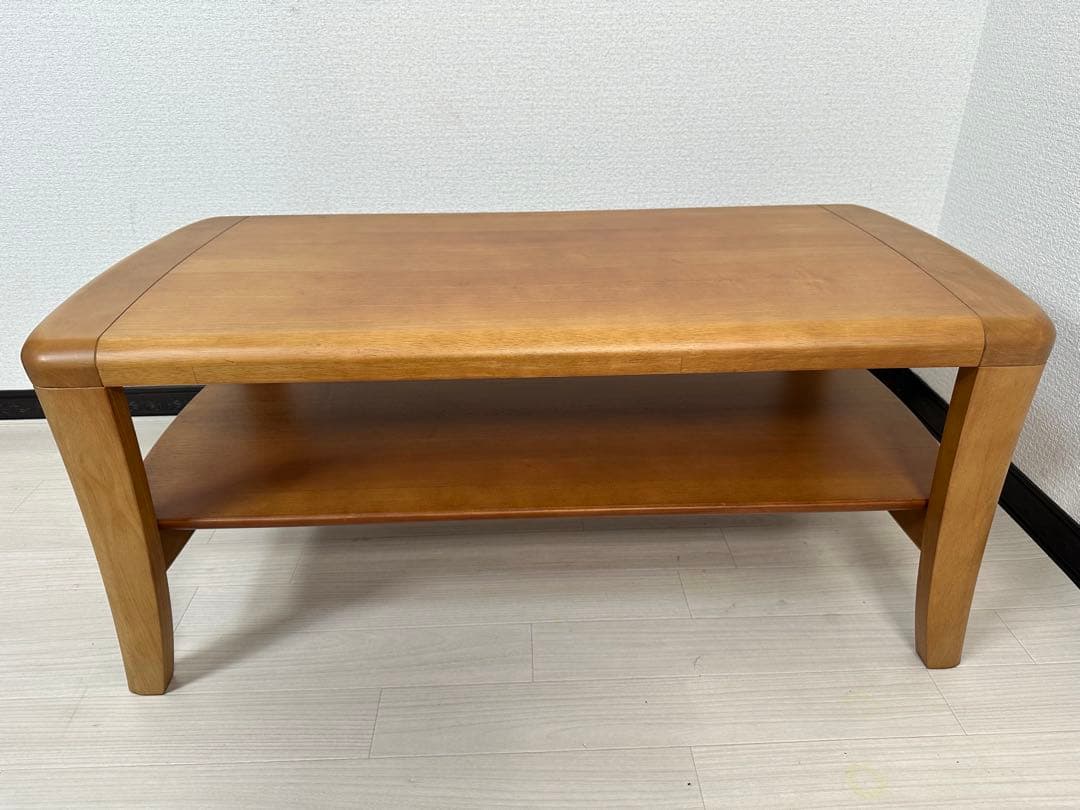 カリモク センターテーブル リビングテーブル ナチュラルウッド ※i4※