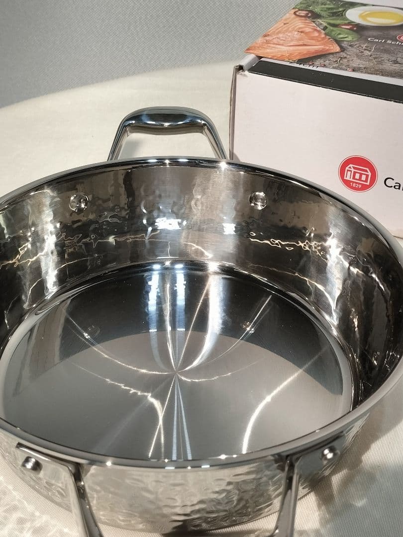 シュテルン　ドイツ　キャセロール　両手鍋　ステンレス　24ｃｍ