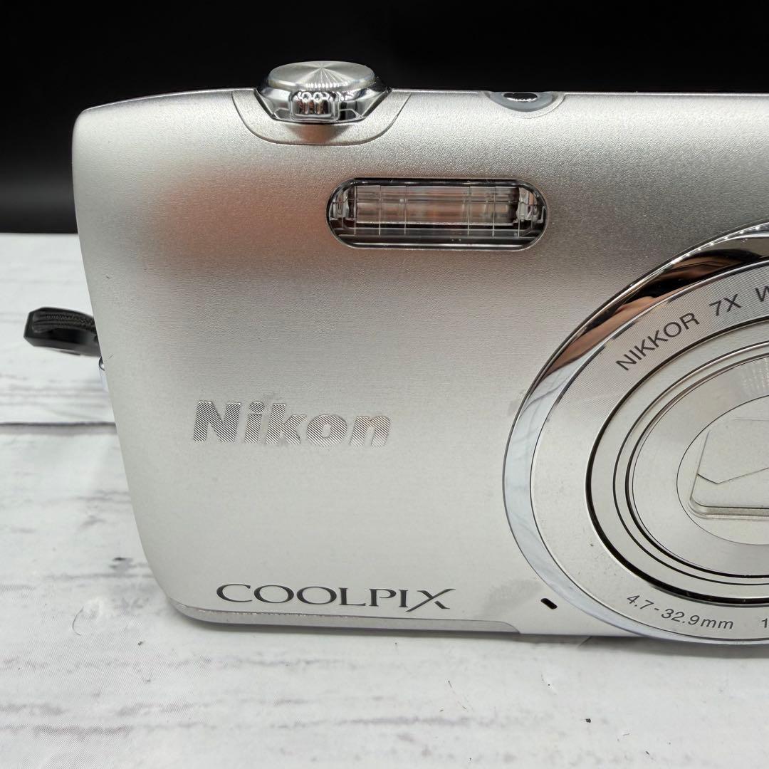 Nikon COOLPIX S3400 シルバー コンパクトデジタルカメラ