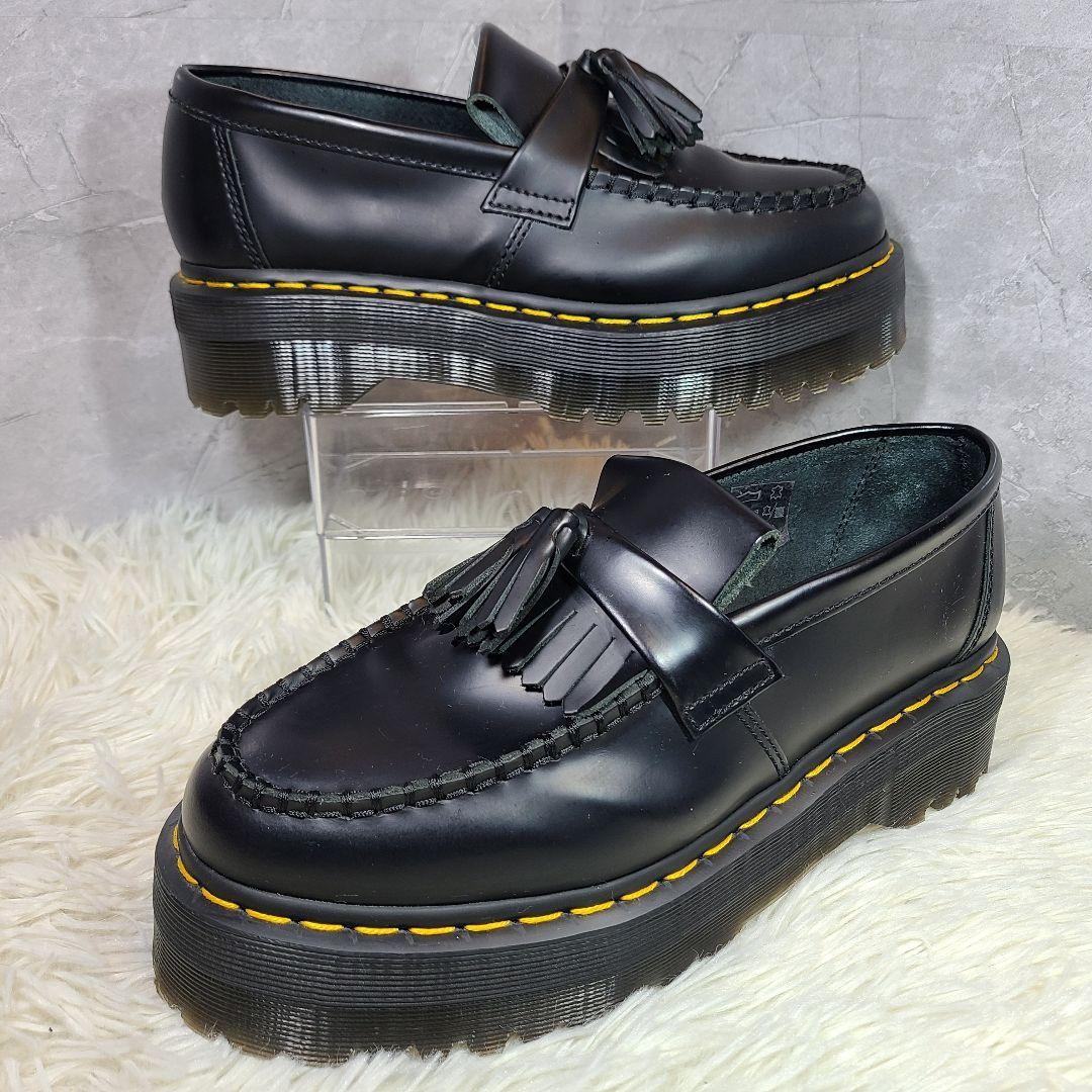 【ドクターマーチン】ADRIAN QUAD　タッセルローファーダブルソール厚底