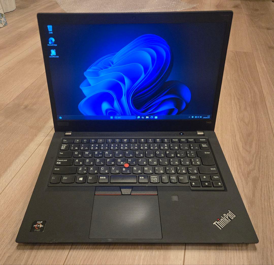 【特価・バッテリー良好】Lenovo Thinkpad T495 Ryzen搭載