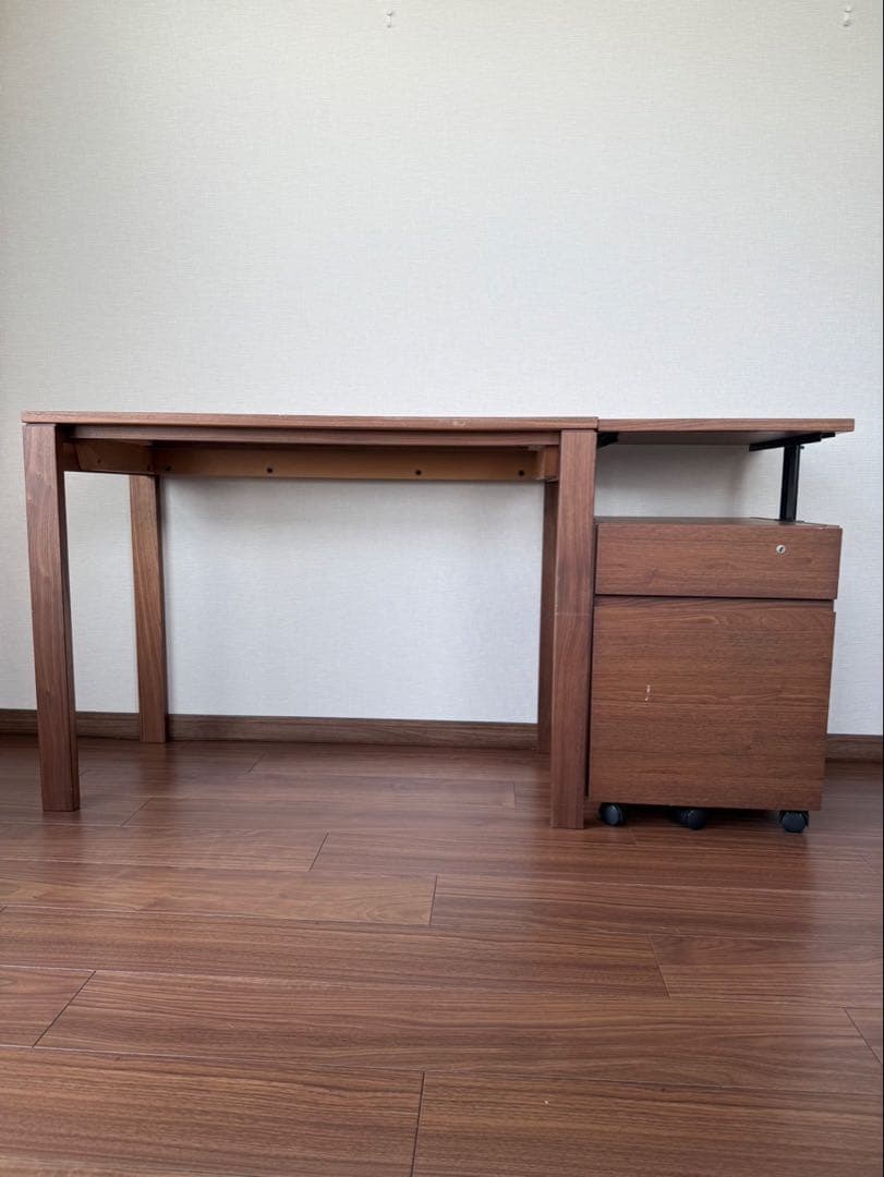 カリモク家具　デスクとキャビネットのセット