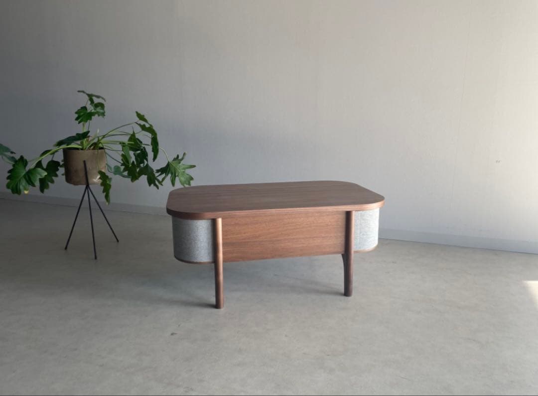 高級リビングテーブル ウォールナット