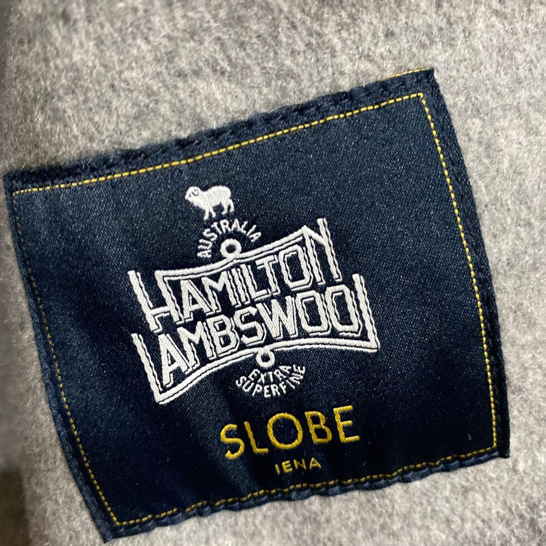 美品✨ 23年 SLOBE IENA ハミルトン ダブルフェイスショートコート