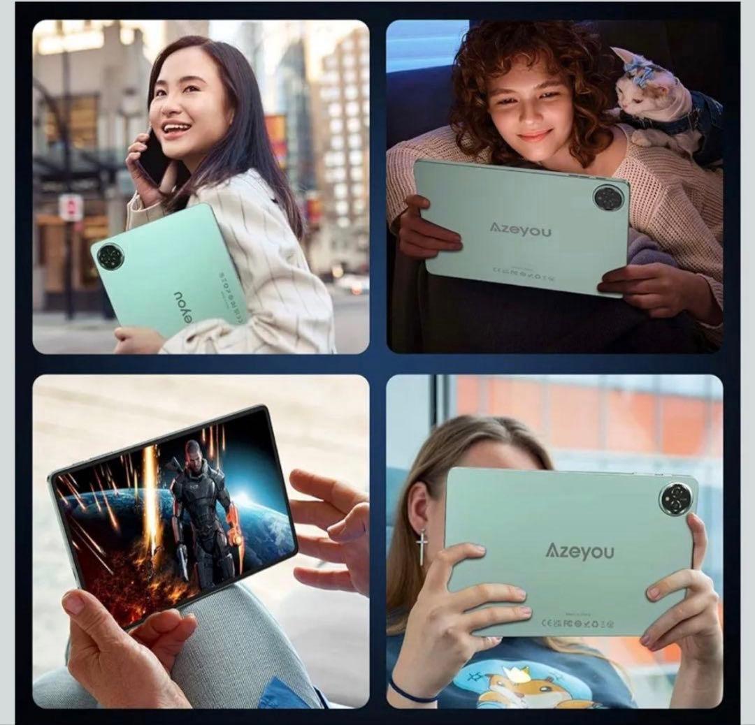 【美品】Android15 10インチ タブレット 10GB+128GB