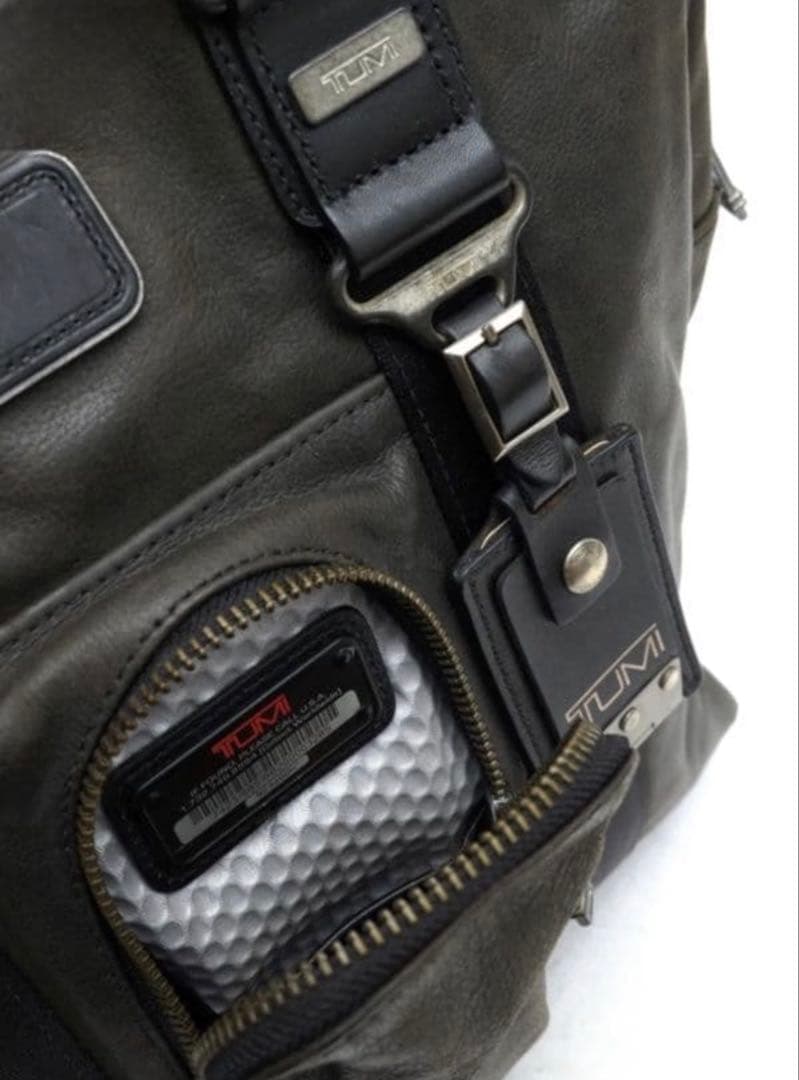 購*ー様 TUMI レザー 2wayビジネスバッグ