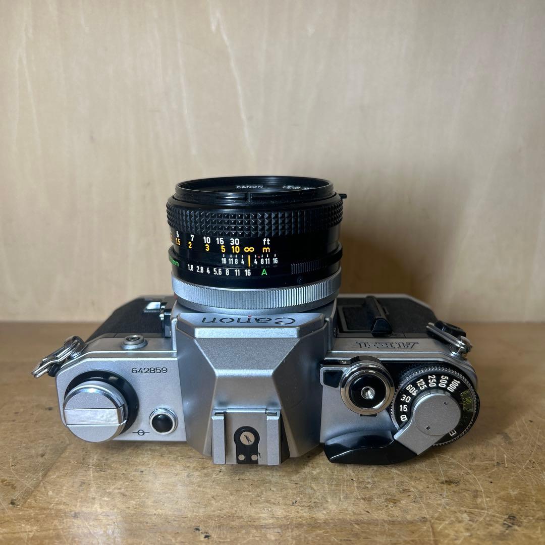 Canon AE-1+FD 50 f1.8 S.C 完動美品