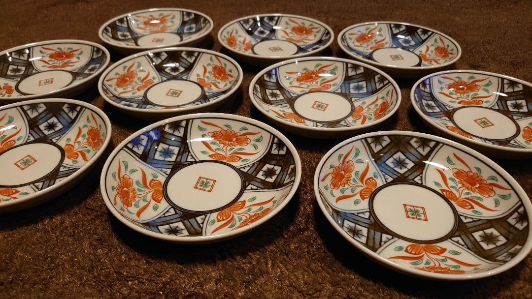 古伊万里　伊万里　豆皿　菓子皿　蔵出し　１０客