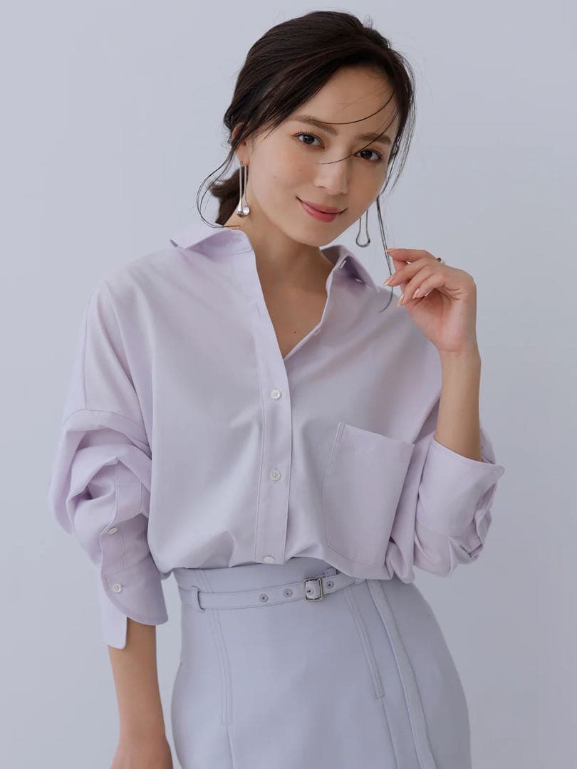 anuans(アニュアンス)スタンダードシャツ　2025年10月購入