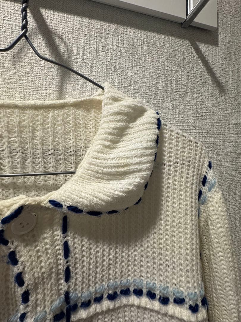 値下げ交渉可　phingerin pg1 ニット　ホワイト