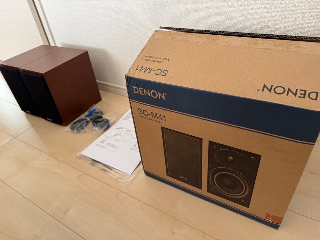 DENON ブックシェルフスピーカー SC-M41