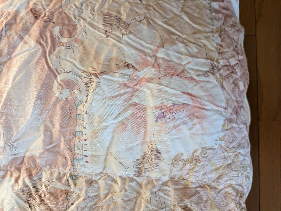 新品未使用　ハンガリー産ホワイトグースダウン羽毛掛け布団　ダブルサイズ