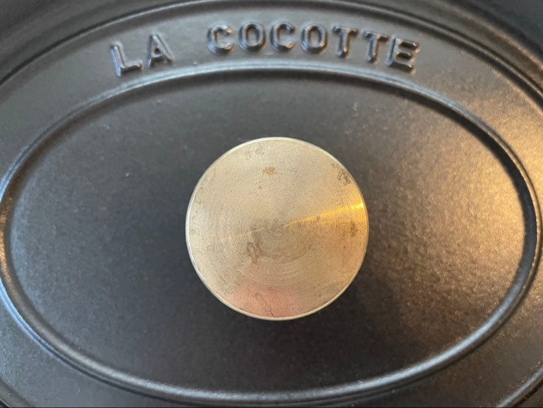 【美品】ストウブ ピコ・ココット オーバル 27cm ブラック