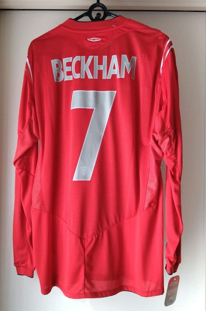 イングランド代表 04/06 アウェイ BECKHAM　7