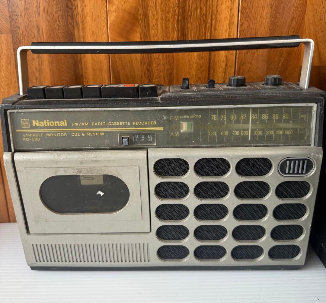 National RQ-536などまとめ3台ジャンク品(a40)