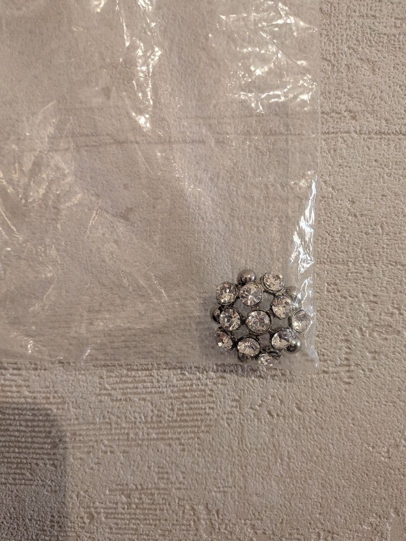 OHGA オーガ　セレモニー　ビジュー　ノーカラージャケット　フレア　パフ