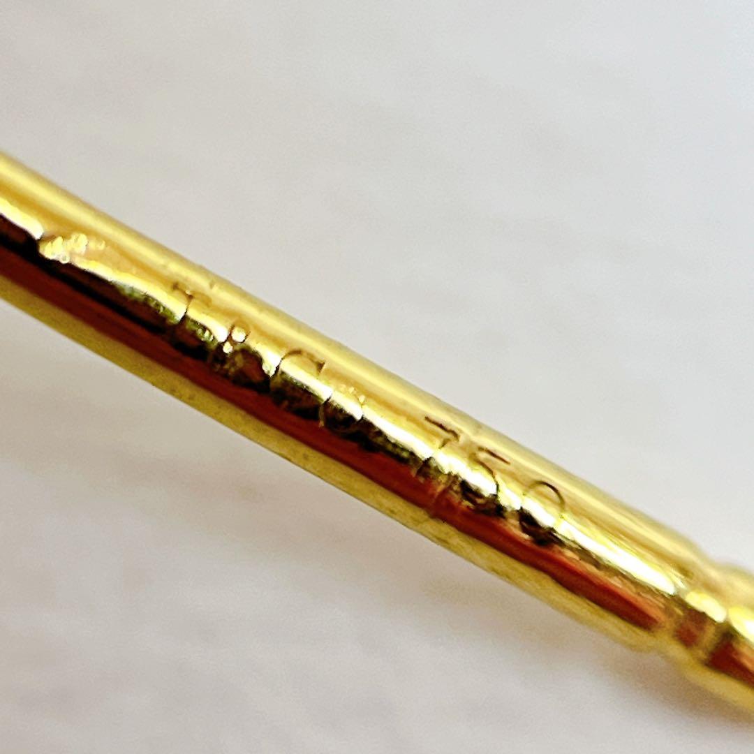 ティファニー　キス　クロス　スタッド　ピアス　750 片方のみ