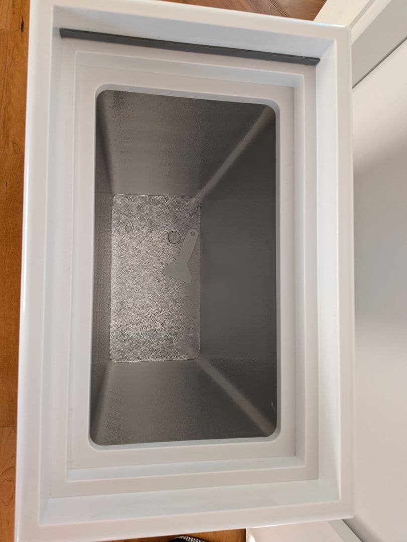 【美品】アレジア冷凍庫小型上開き41LスリムAR-BD43 2019年製造