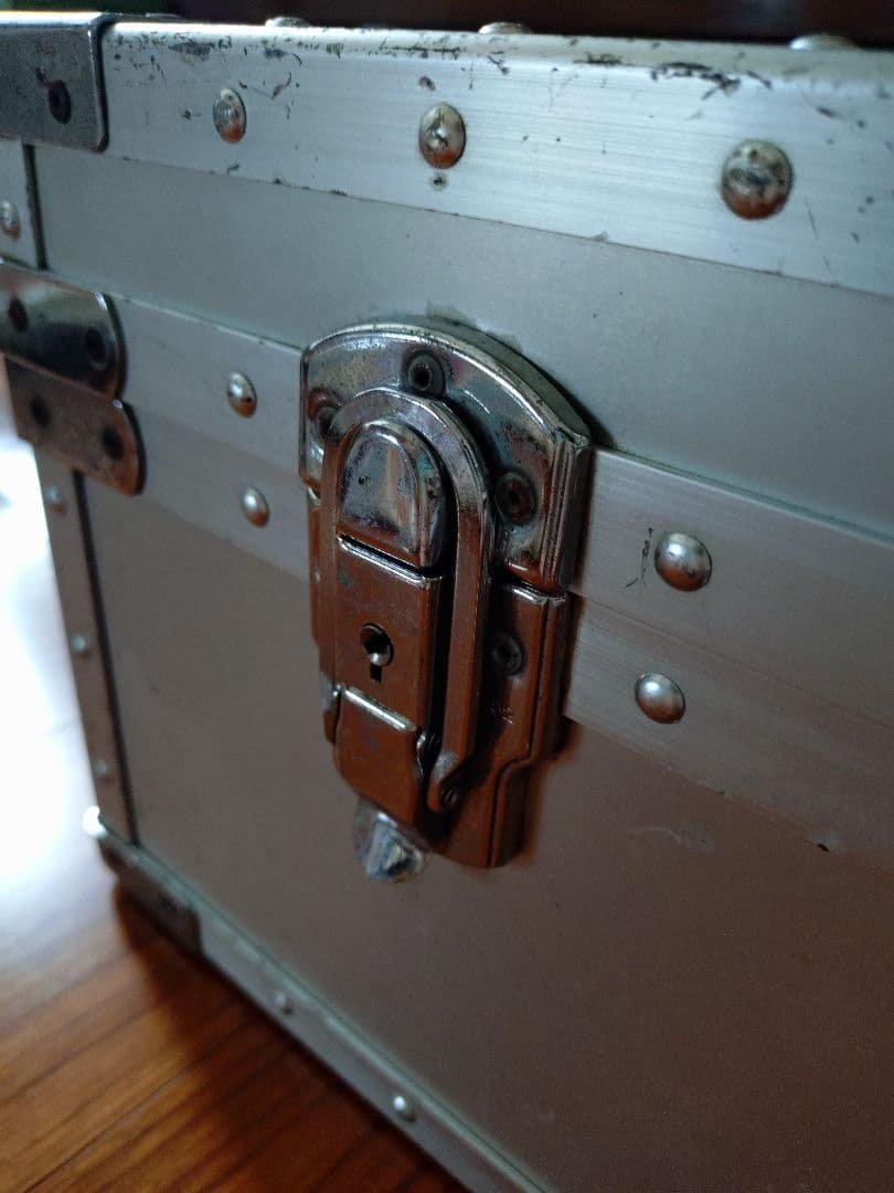 ヴィンテージ アルミ トランク