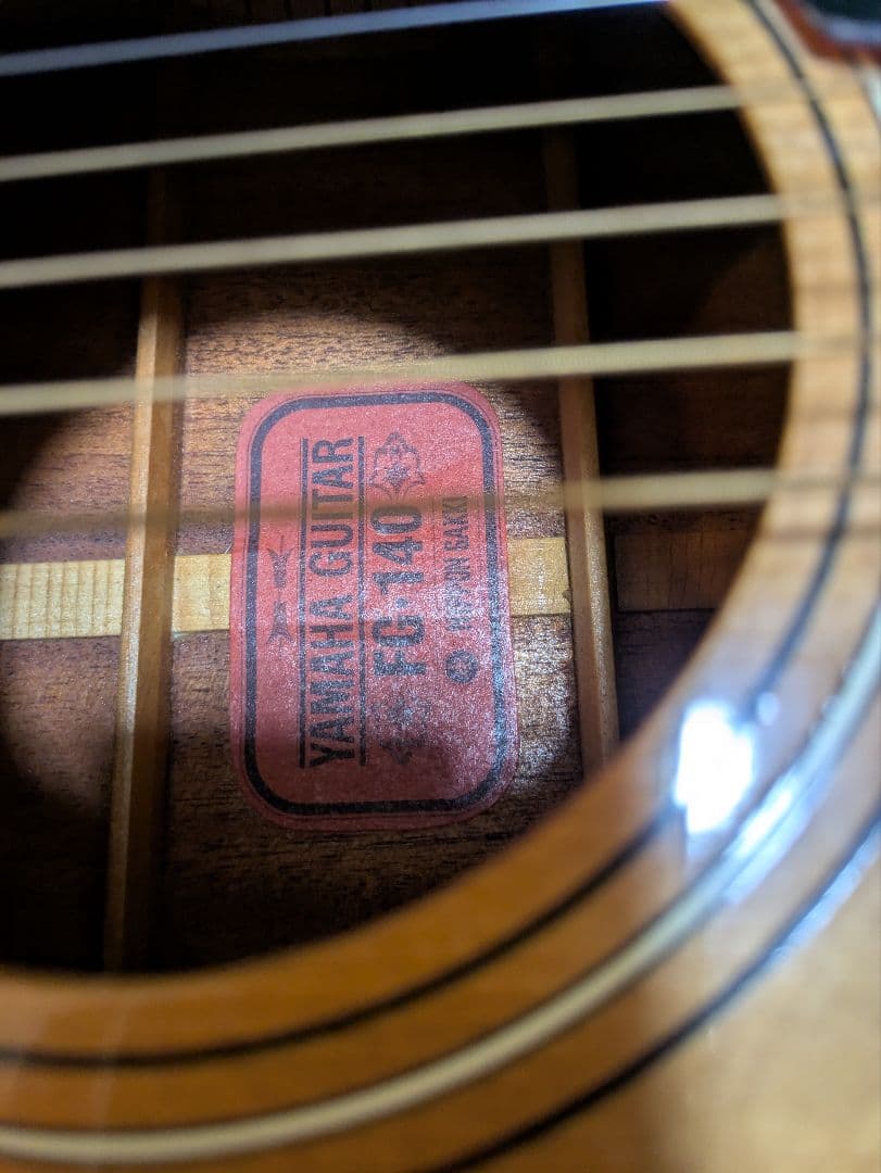 ハードケース付き★YAMAHA　FG-140アコースティックギター　ヤマハ