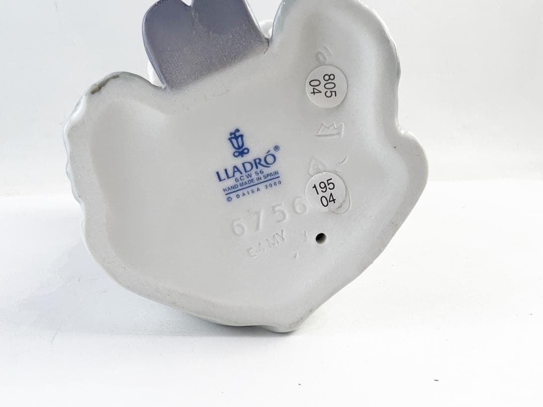 美品 LLADRO リヤドロ フィギュリン 陶器 6756 たくさん摘めたよ