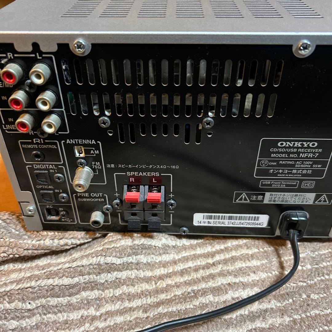 onkyo nfr-7 d-nfr7 動作品