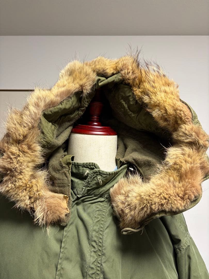 M65フィッシュテールパーカーモッズコート　フルセット　リアルファー