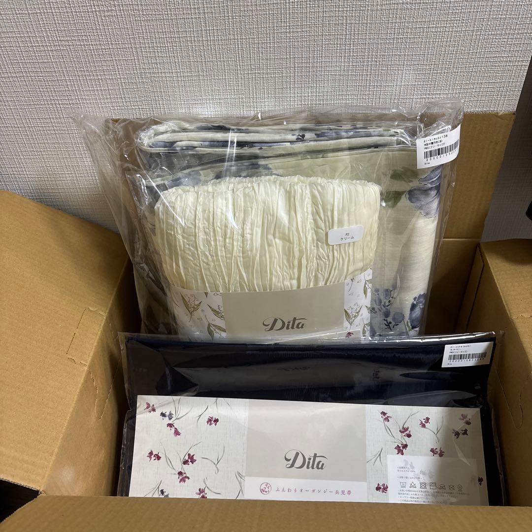 Dita浴衣 新品未使用未開封 水彩の雪月花(涼)