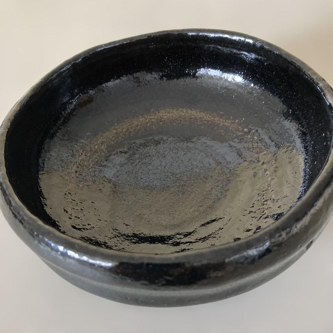 茶道具 黒楽 平茶碗 和楽 箱無