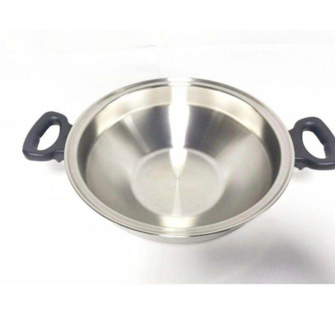 2~3回使用のみ 2024年製　美品 アムウェイ ウォック 鍋 網なし @