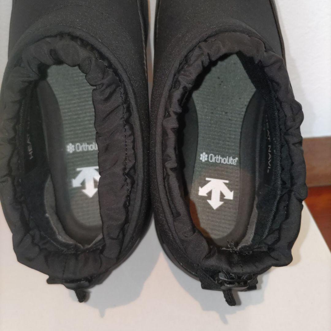 【DESCENTE】ブラック ブーツ US 6 24cm