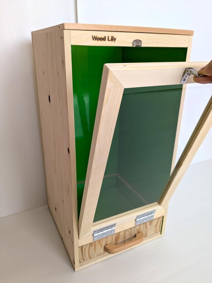 【アウトレット１点限定】縦型引き出し付きケージW298×D302×H593mm