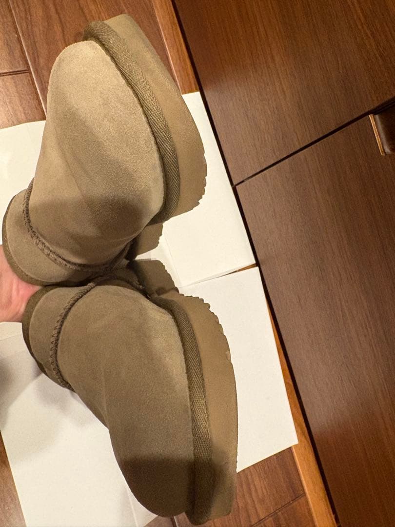 FRAMeWORK × UGG クラシックスリッパ　 アグ　ベージュ　 24cm