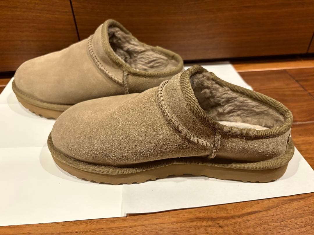 FRAMeWORK × UGG クラシックスリッパ　 アグ　ベージュ　 24cm
