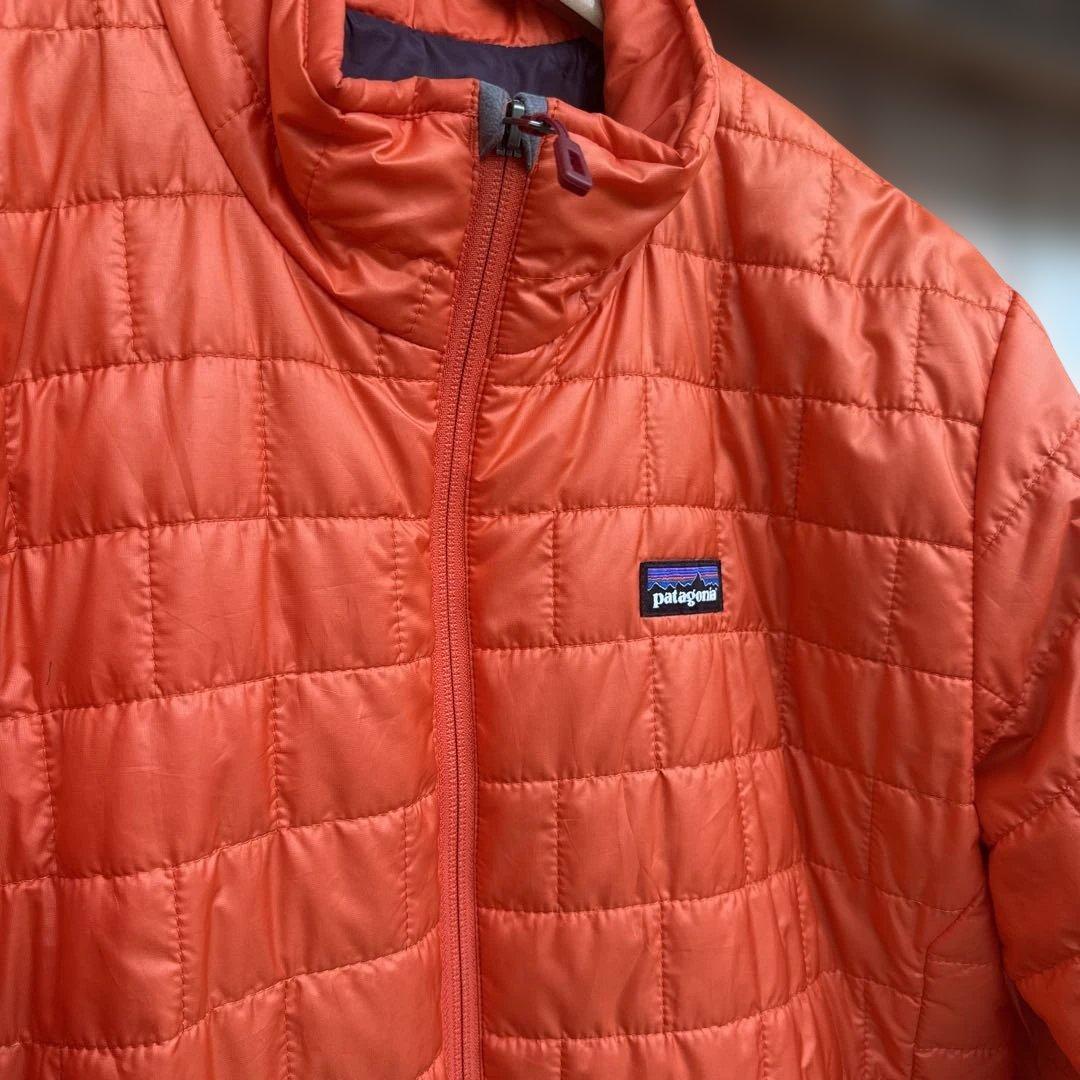 patagonia パタゴニア　ナノパフジャケット オレンジ