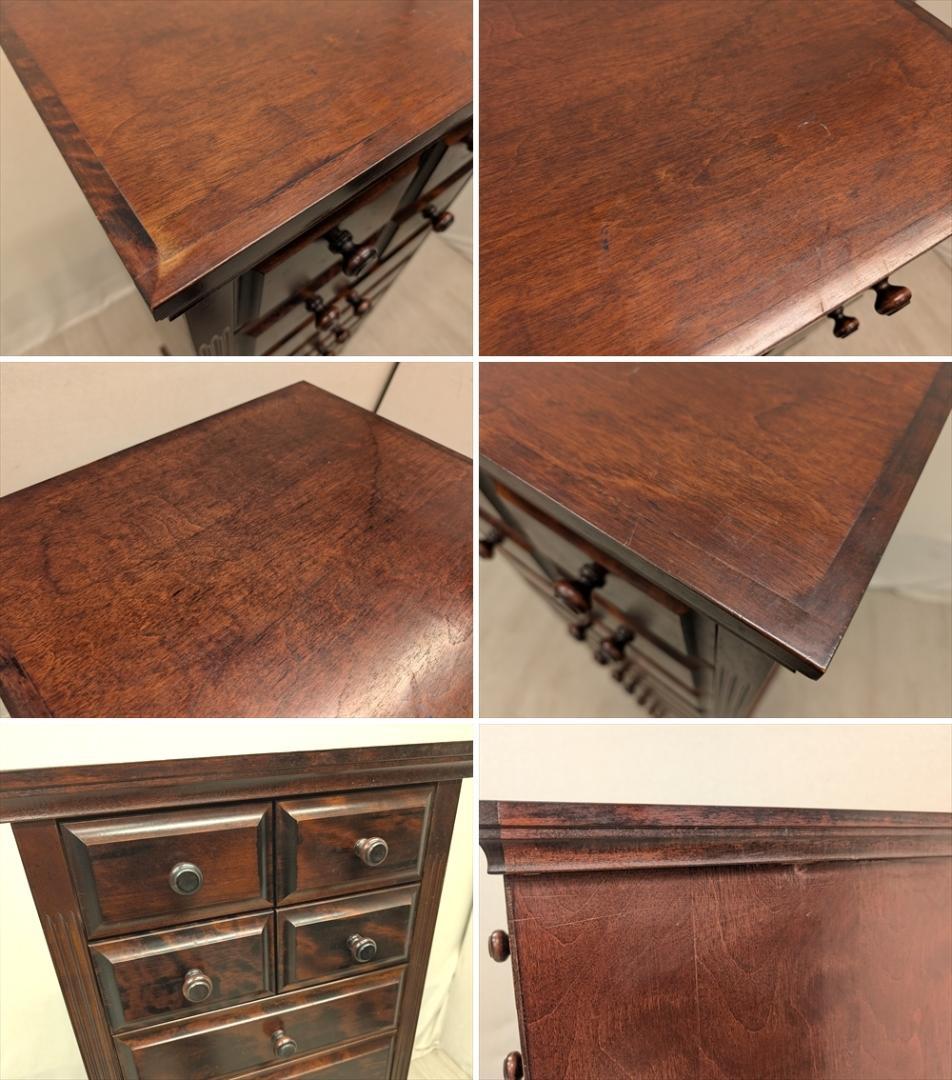 民芸　9段 11杯　整理箪笥　タンス　たんす　チェスト　ハイチェスト　小物　整理