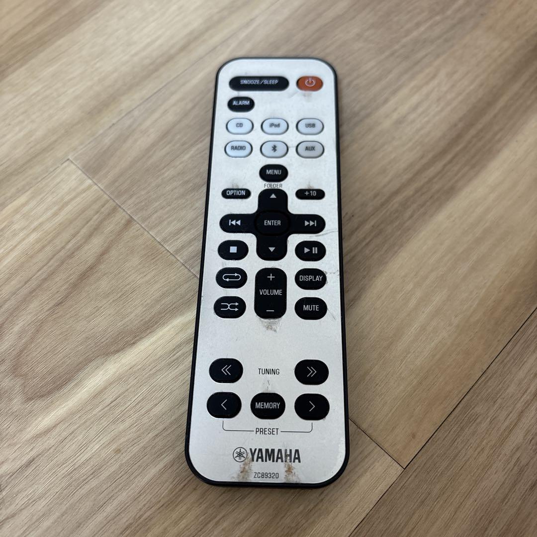 YAMAHA MCR-B142 CDプレイヤー ミニコンポ リモコン付き