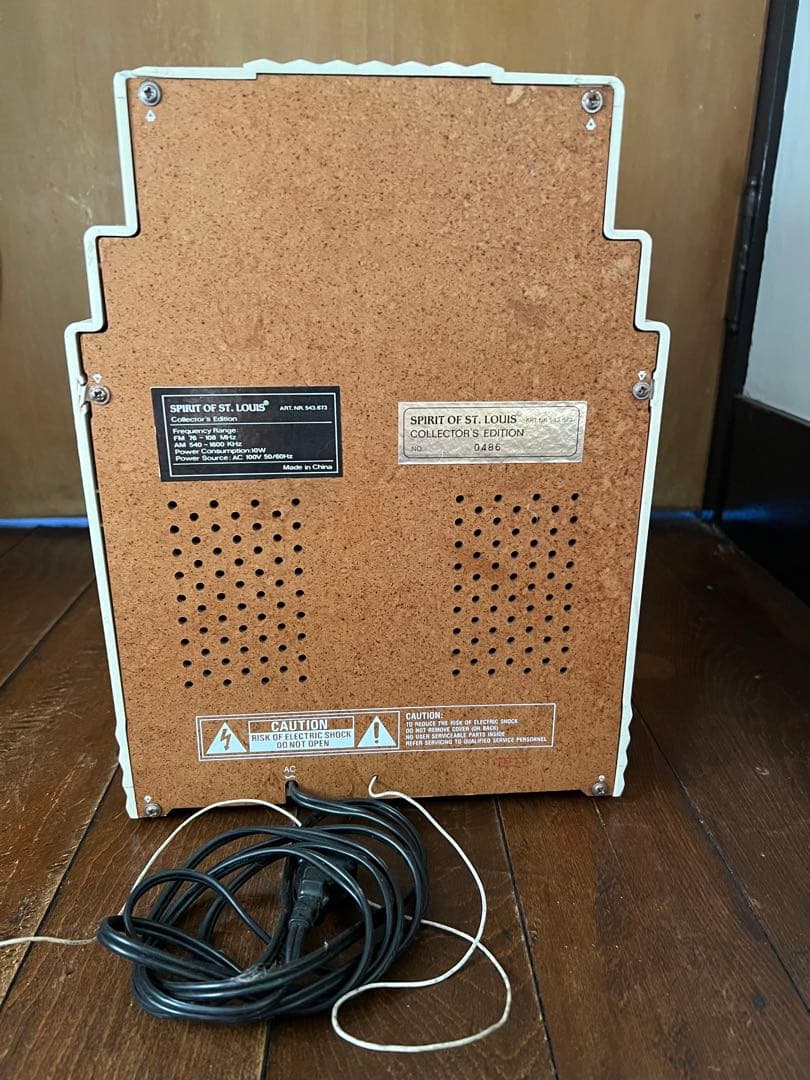 希少　ビンテージラジオ　SPRIT OF ST. LOUIS ラジオ